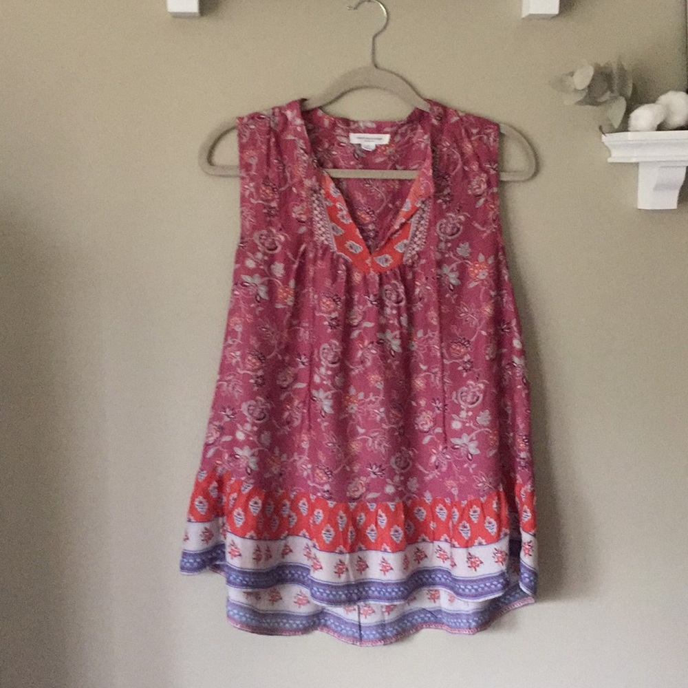 Ruffle tank top